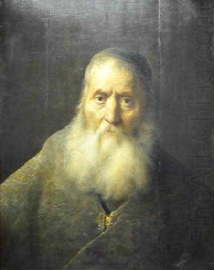 An old man, Jan lievens